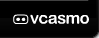 VCASMO logo in white